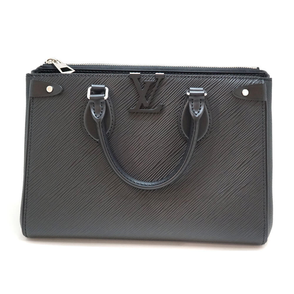 LOUIS VUITTON Grenelle Tote Bag Handbag Shoulder Epi Leather Noir Black